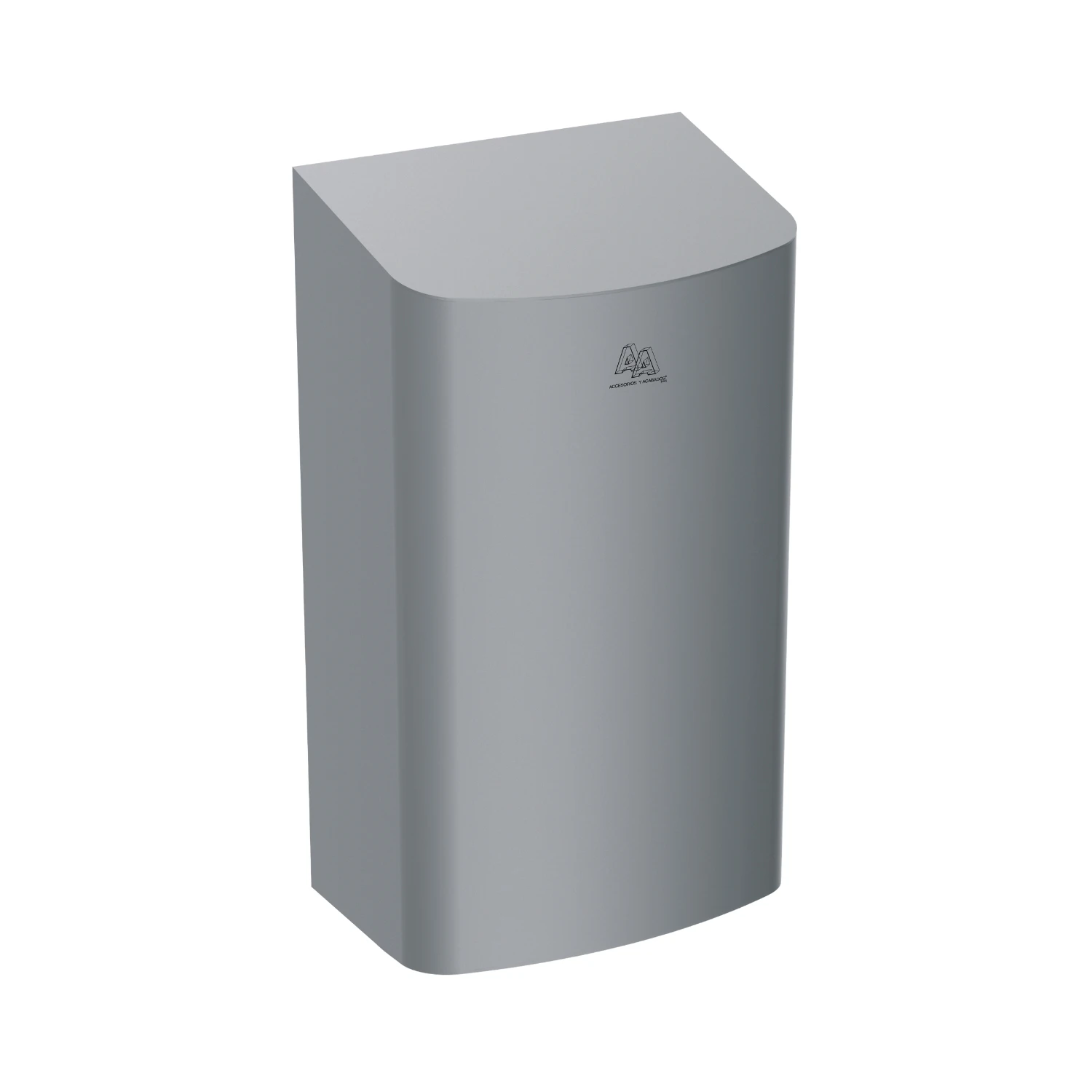 aya-secador-manos-acero-inoxidable-satinado-1-AA-ECOSWIFT05-frontal