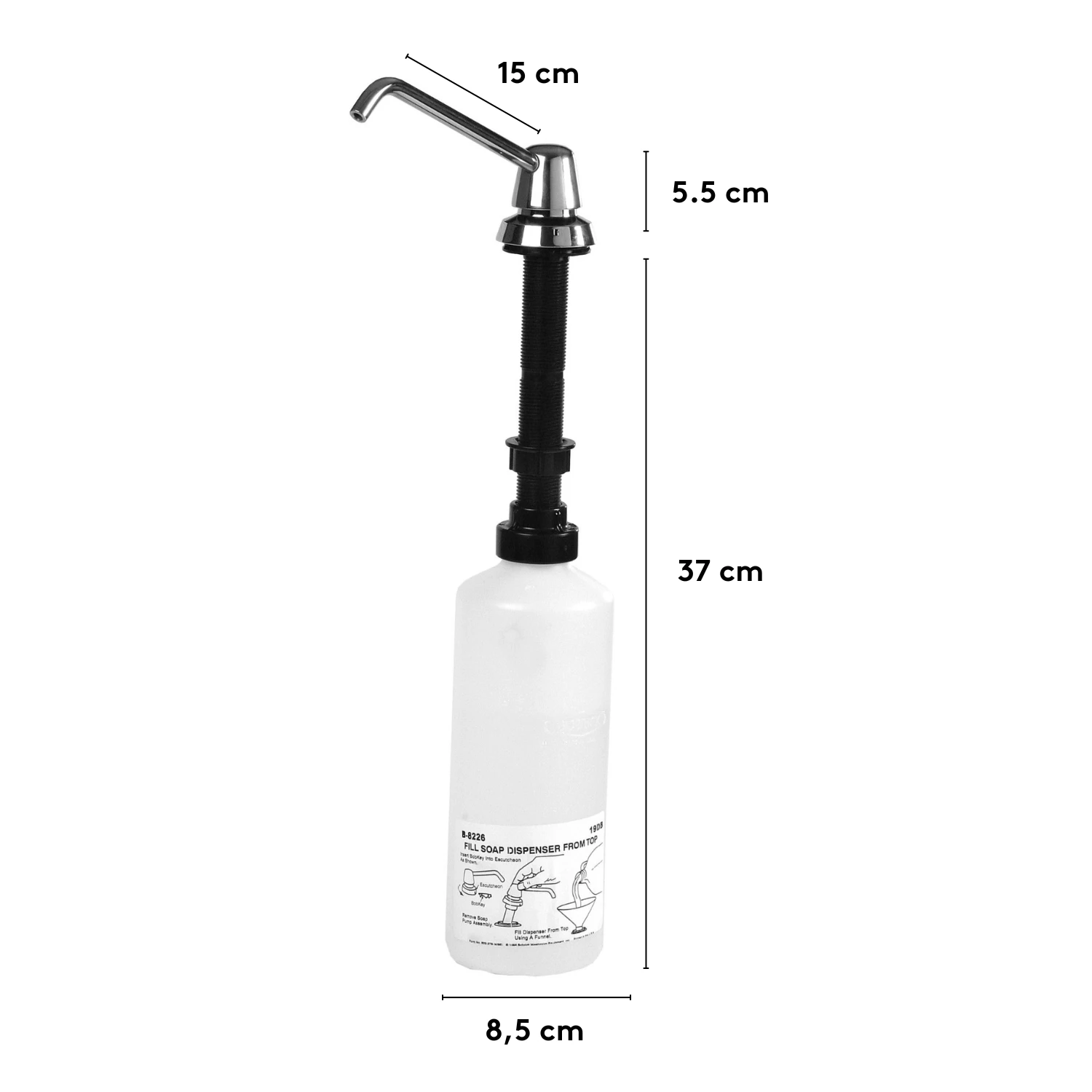 bobrick-dispensador-jabon-inoxidable-3-AA-8226-frontal