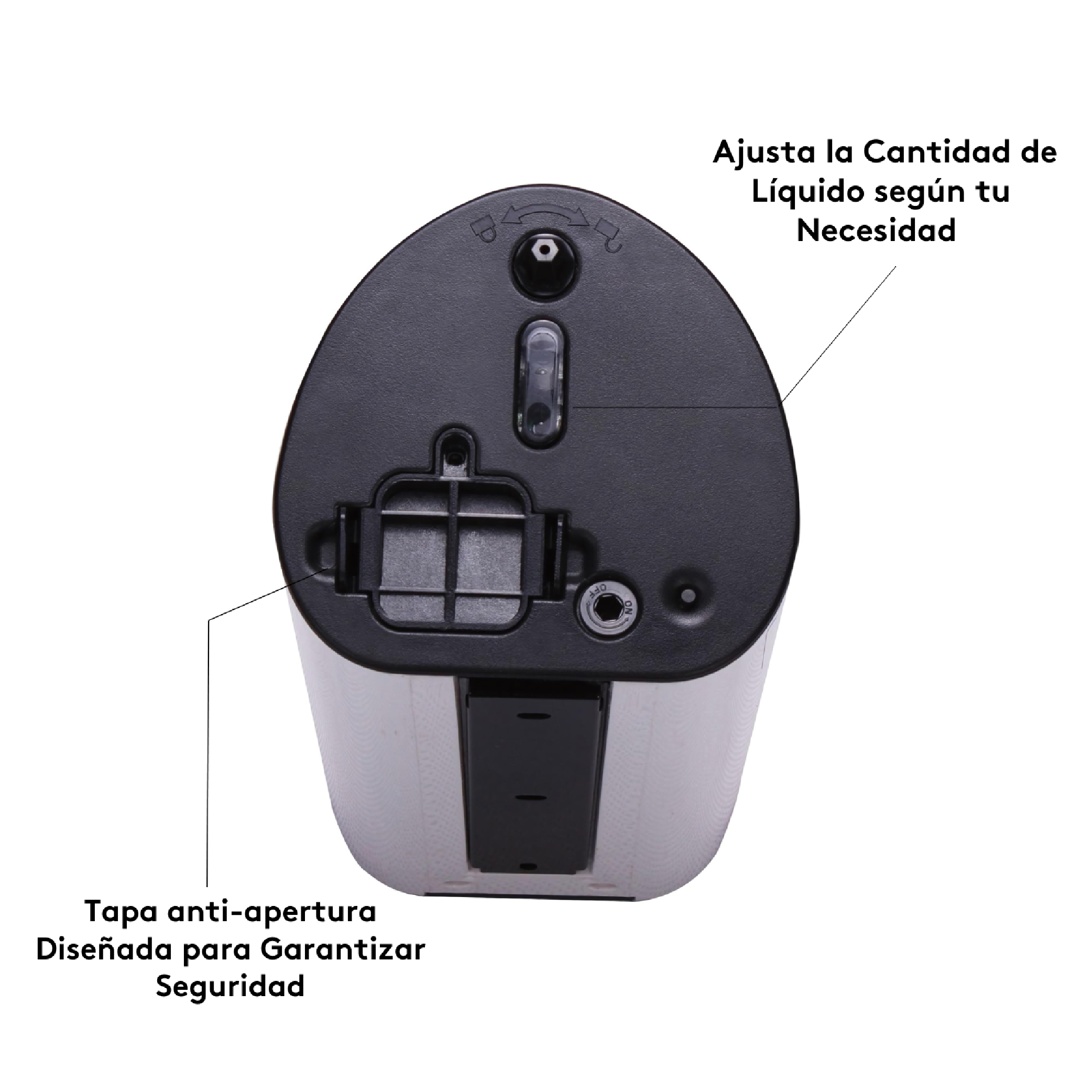 Dispensador de jabón líquido