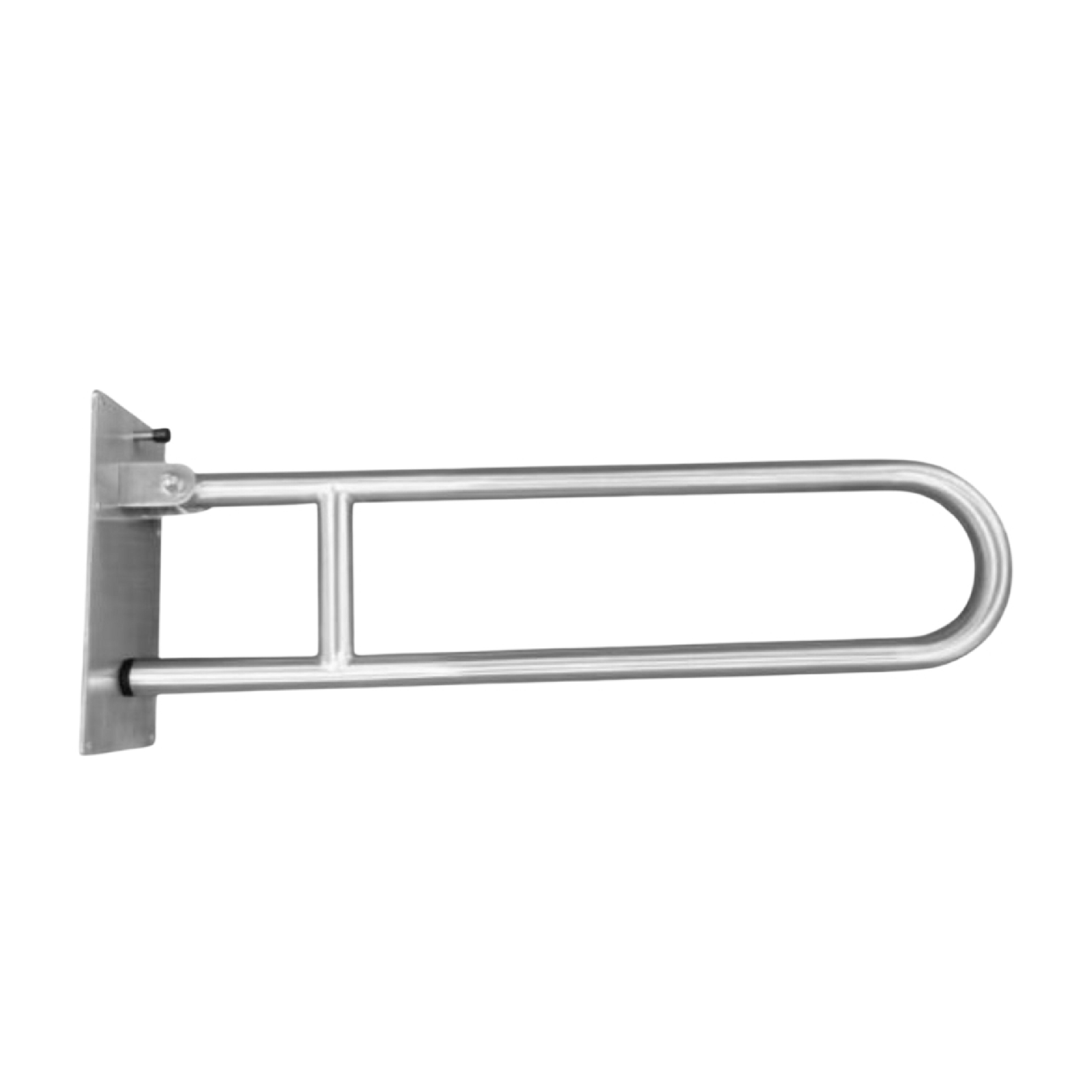 Barra de seguridad abatible