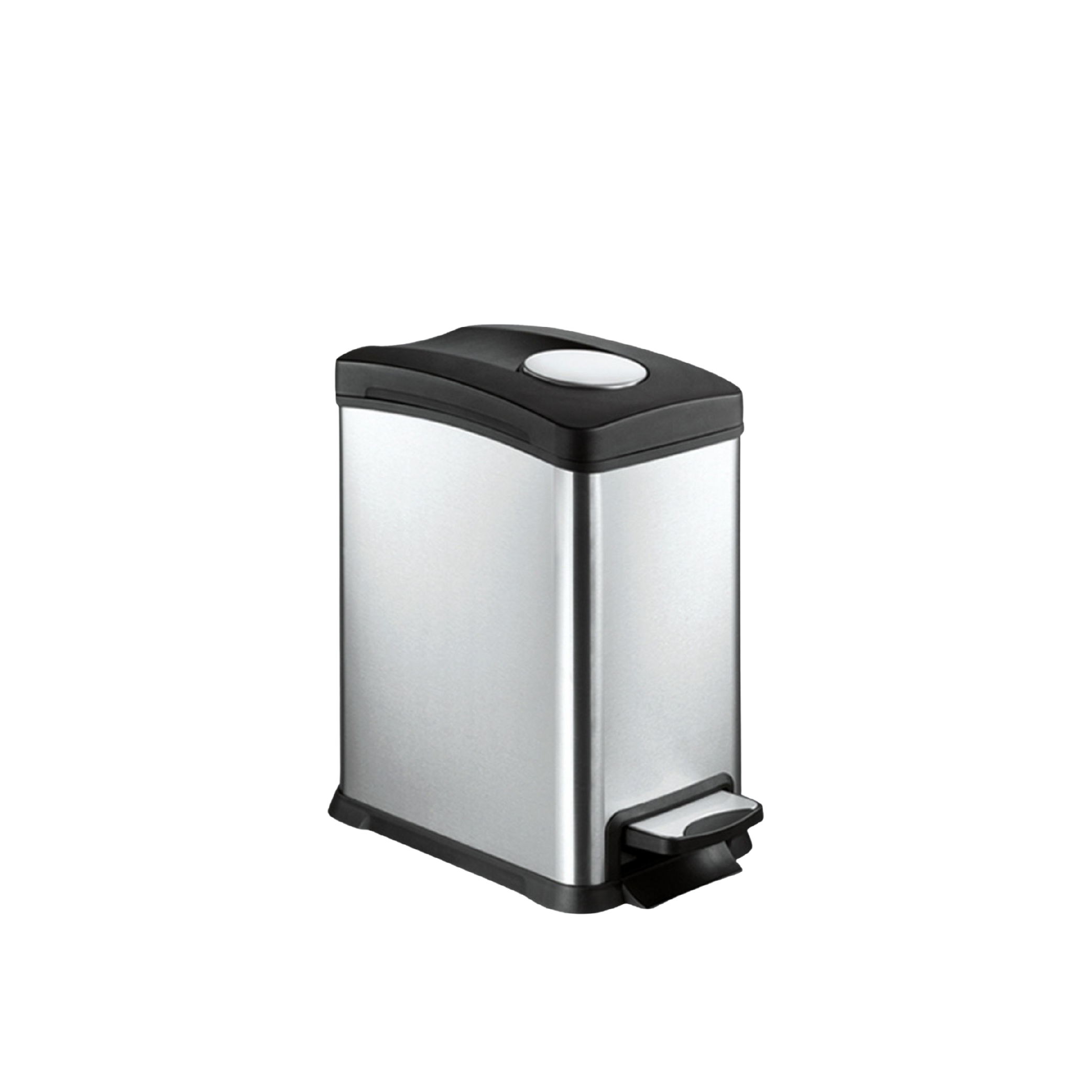 Caneca de pedal en acero inoxidable