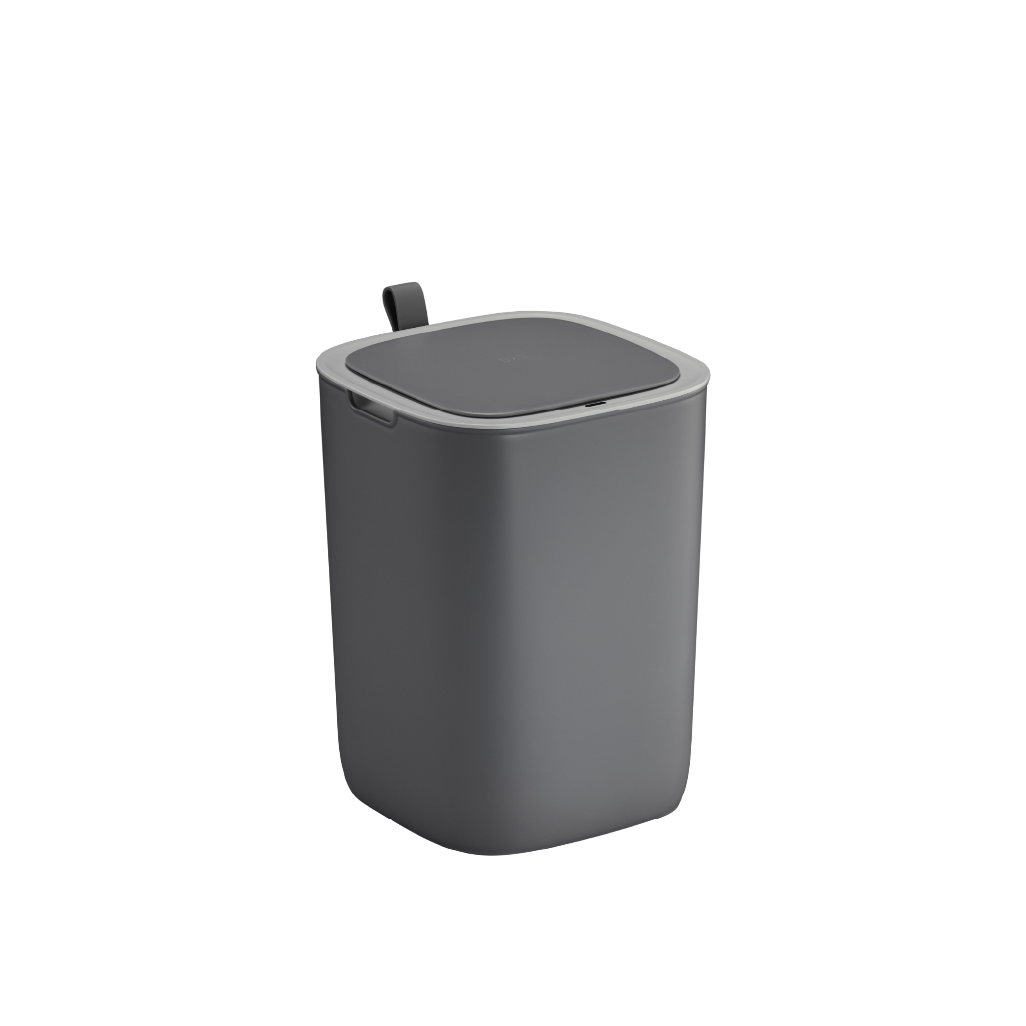 Caneca gris con sensor