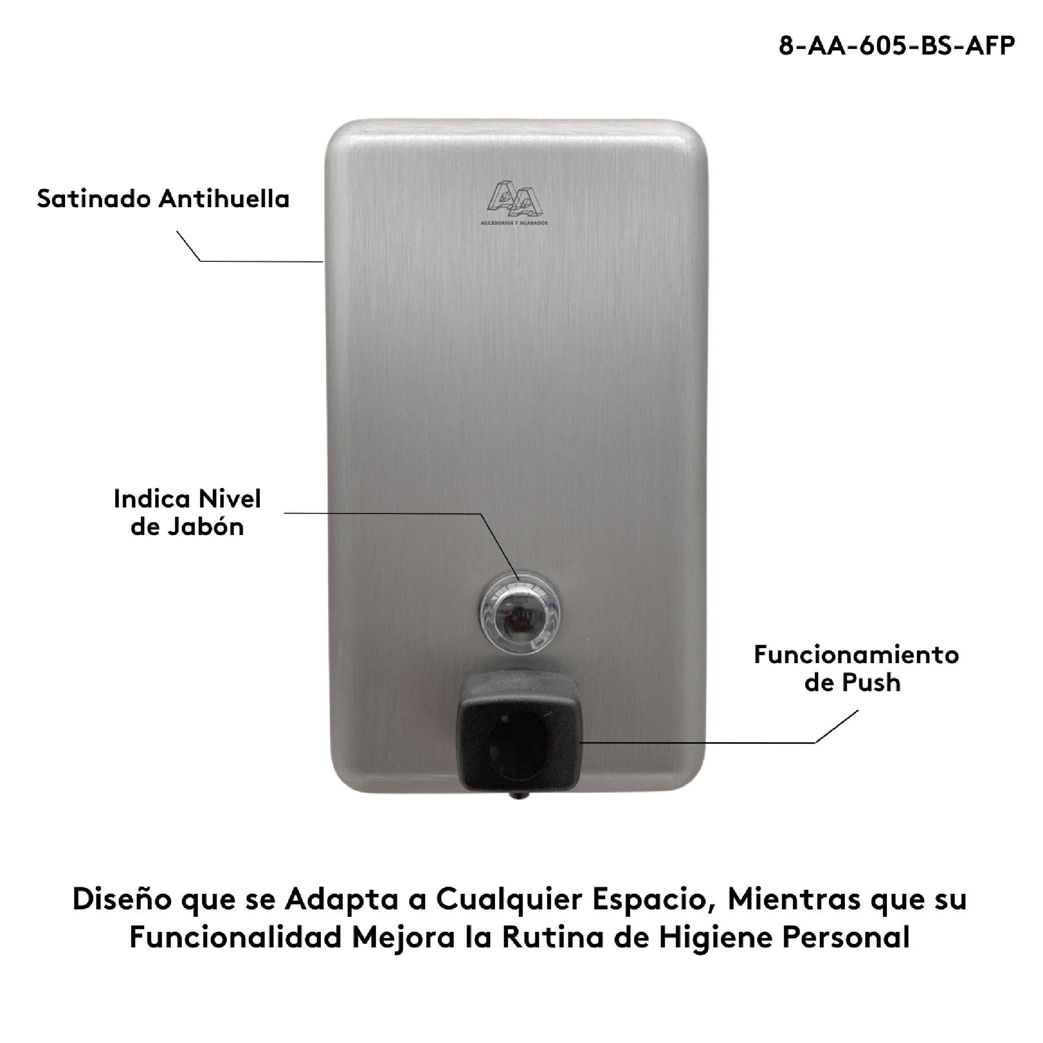 Dispensador de jabón líquido