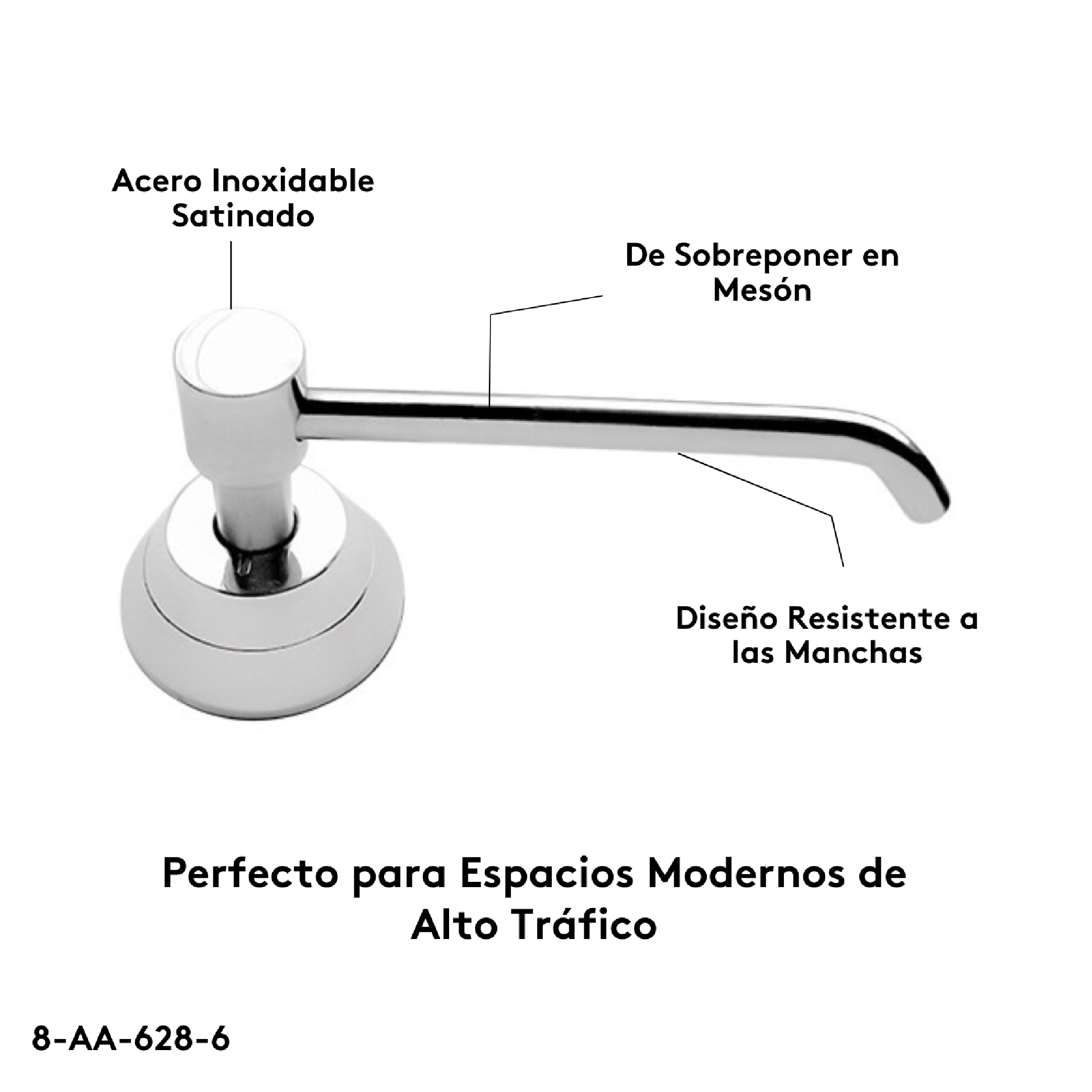 Dispensador de jabón líquido