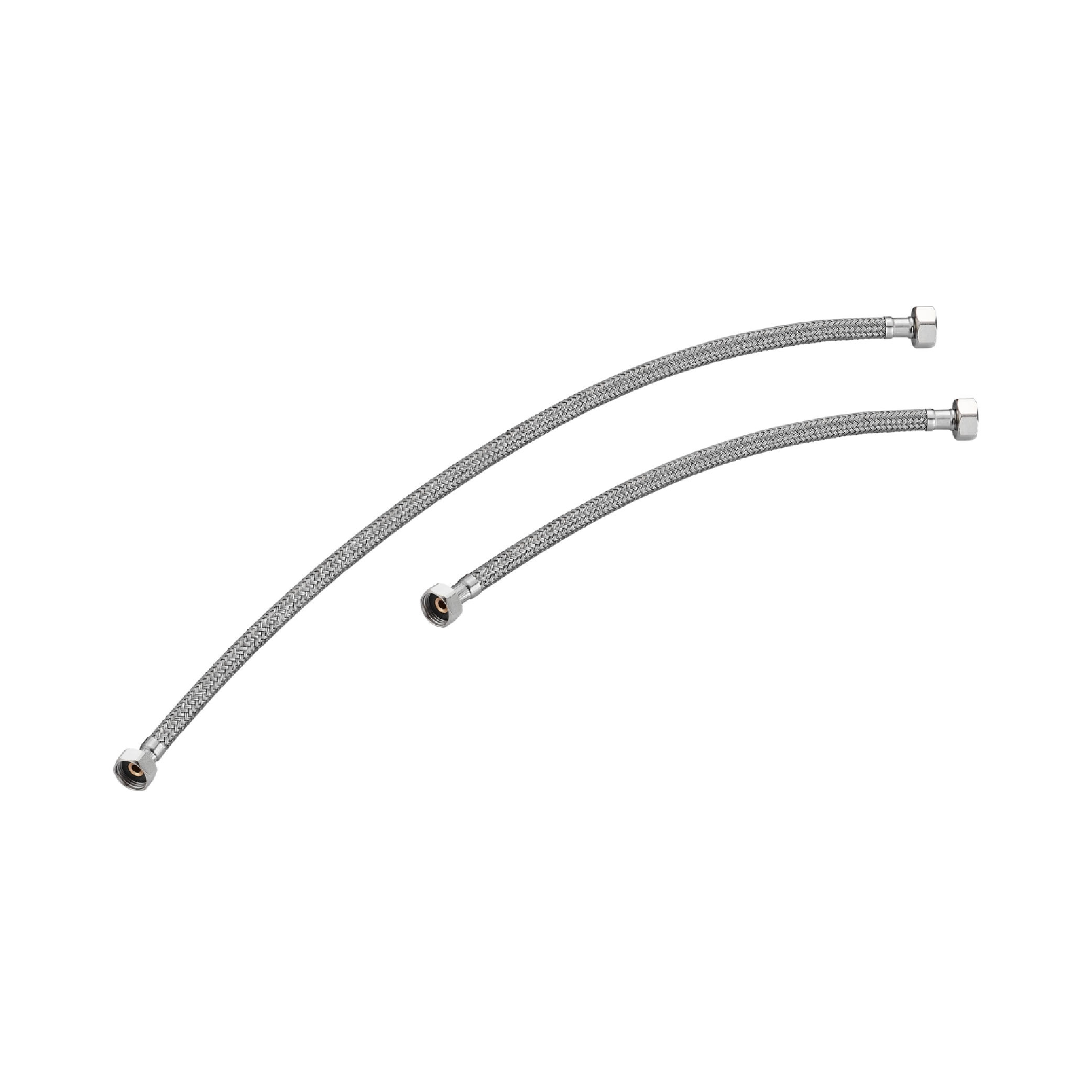 Mangueras flexibles cromadas