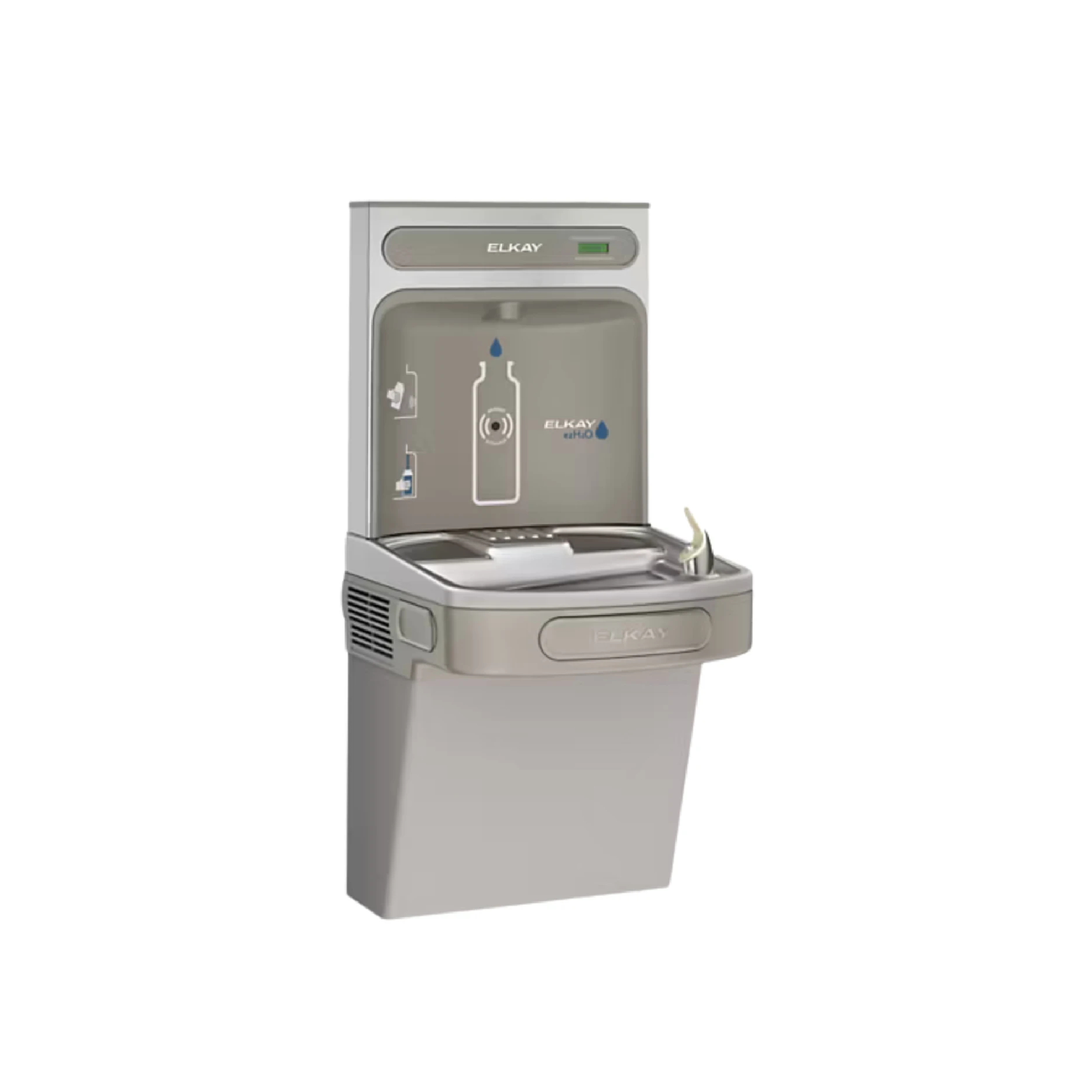 Estación de llenador de botellas