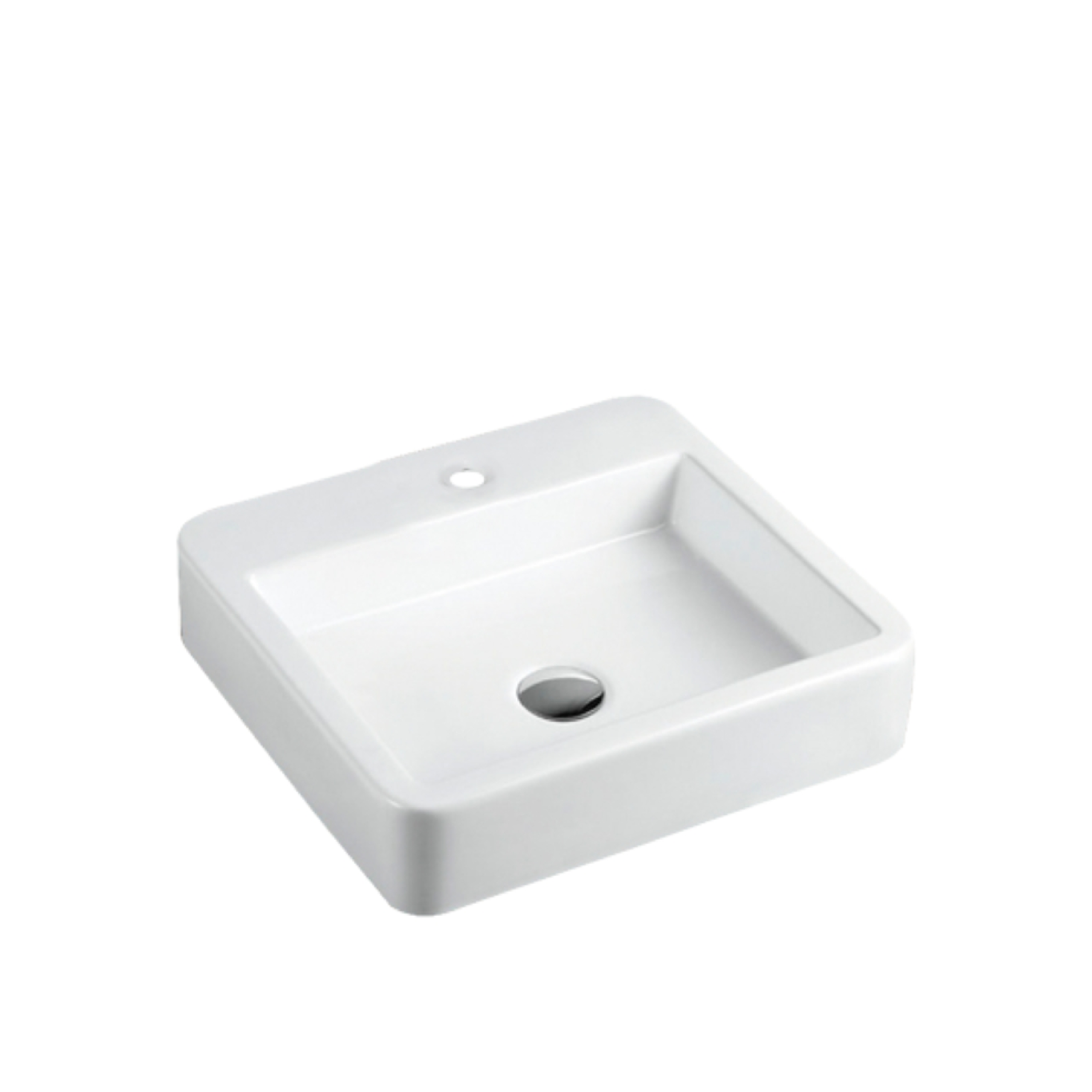 Lavamanos cuadrado de sobre poner