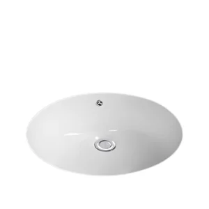 Lavamanos ovalado de bajo poner