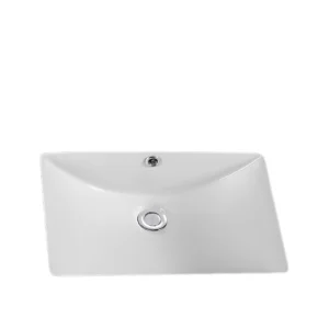 Lavamanos rectangular de bajo poner