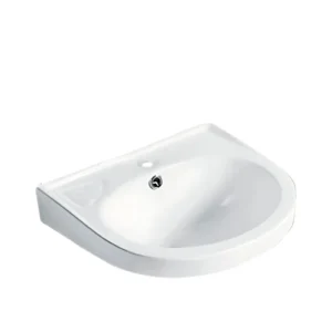 Lavamanos semiredondo suspendido