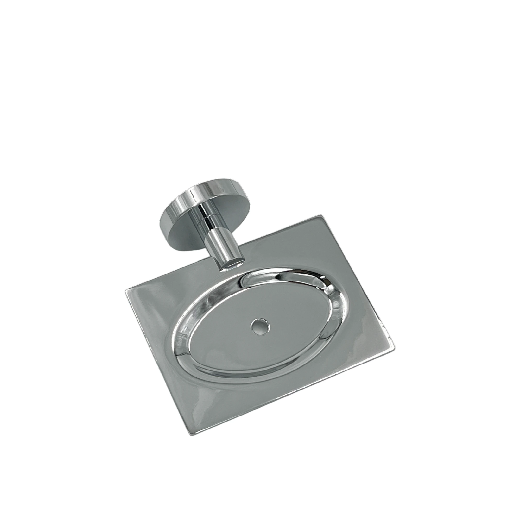 Jabonera de pared cromada