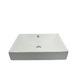 Lavamanos rectangular de sobreponer