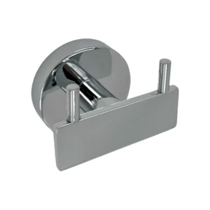 Percha doble cromada AyA